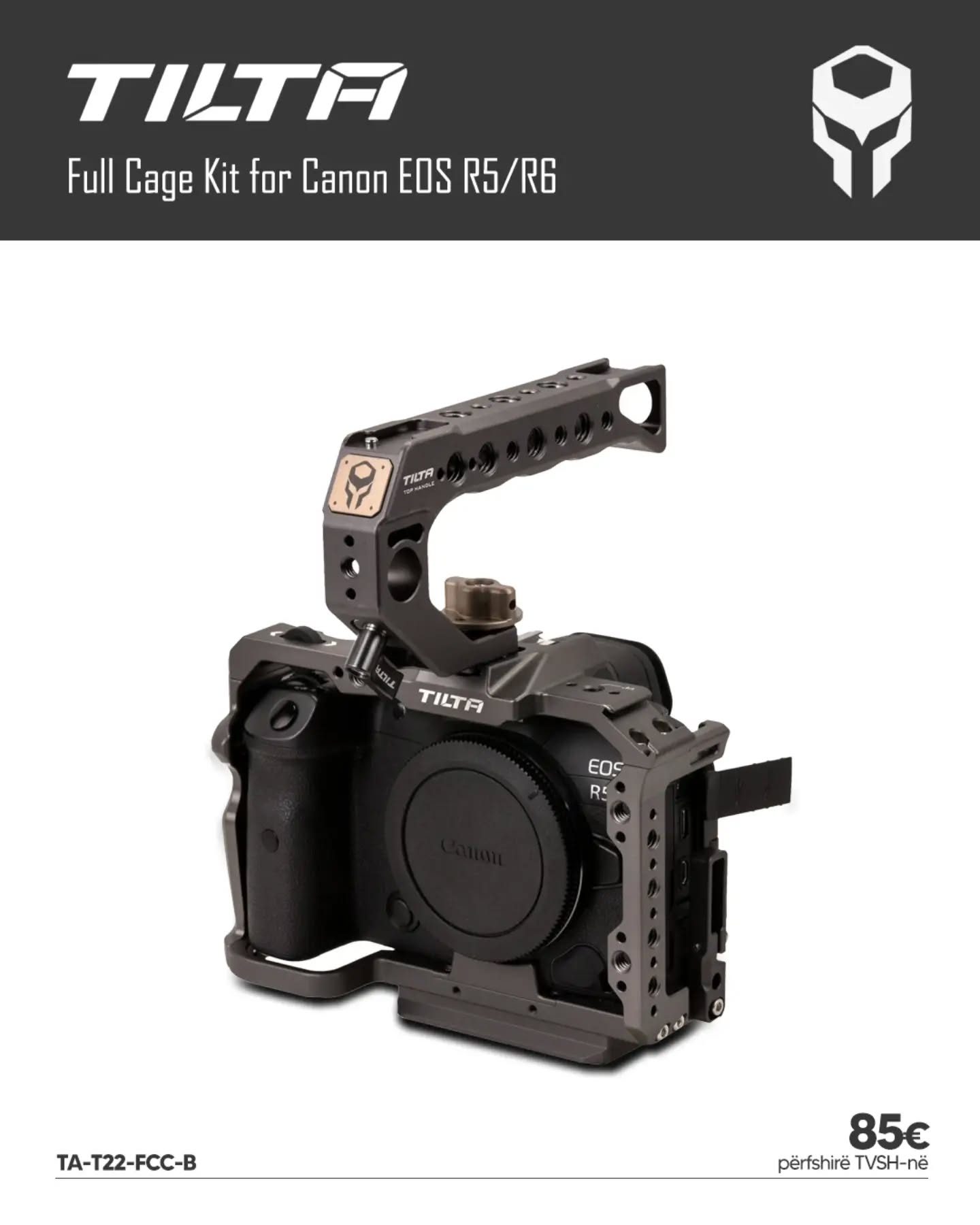 Tilta kafaz i plotë për Canon EOS R5/R6